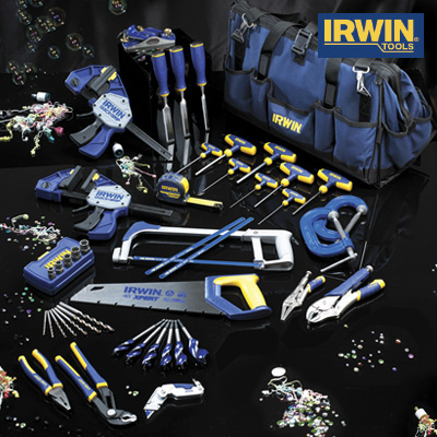 Irwin 45 Piece Professional Toolkit in a Heavy-Duty Work Bag